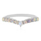 Bague en argent et Opale Welo