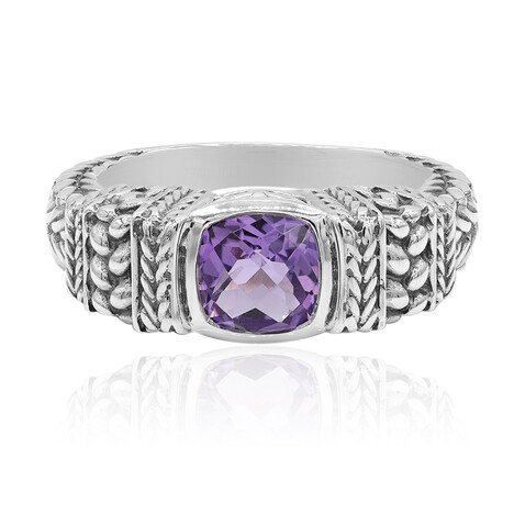 Bague en argent et Améthyste (Nan Collection)