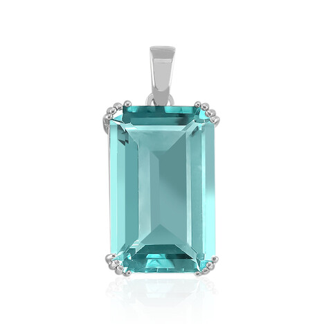 Braldu-Fluorit-Silberanhänger