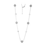 Collana in argento con Zircone (Adela Silber)