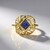 Bague en or et Tanzanite AAA (Ornaments by de Melo)