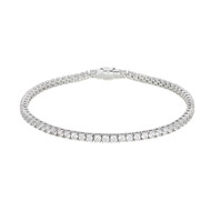 Bracciale in argento con Zircone (Adela Silber)