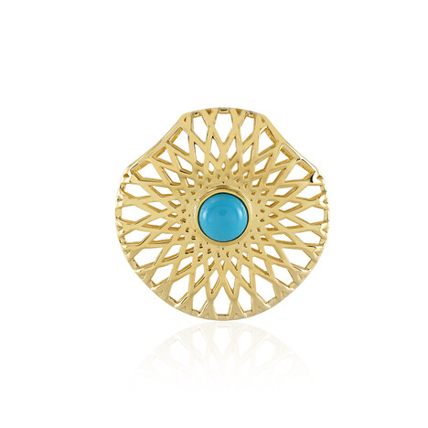 Sleeping Beauty-Türkis-Silberanhänger (MONOSONO COLLECTION)