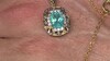 Collar en plata con Topacio Paraíba (Gems en Vogue)