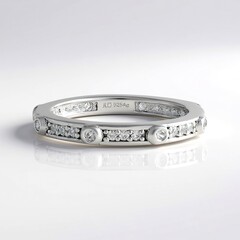 Anello in argento con Zircone