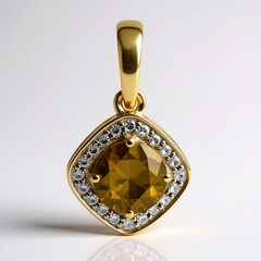 Pendentif en or et Sphalérite de Bulgarie (Mark Kaufman)