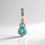 Ciondolo in argento con Grandidierite