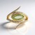 Anello in oro con Grossularia (de Melo)