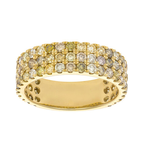 Gouden ring met I1 Sierlijke diamant (CIRARI)