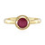 Madagascar Ruby Silver Ring