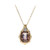 Collar en oro con Piedra del sol de Oregón (CIRARI)