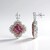 Orecchini in argento con Topazio Rosa (Dallas Prince Designs)