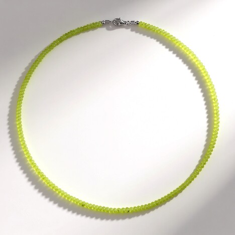Collana in argento con Peridoto
