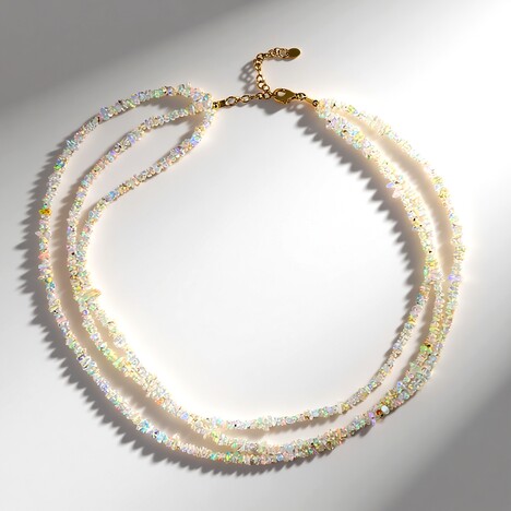 Collana in argento con Opale di Welo