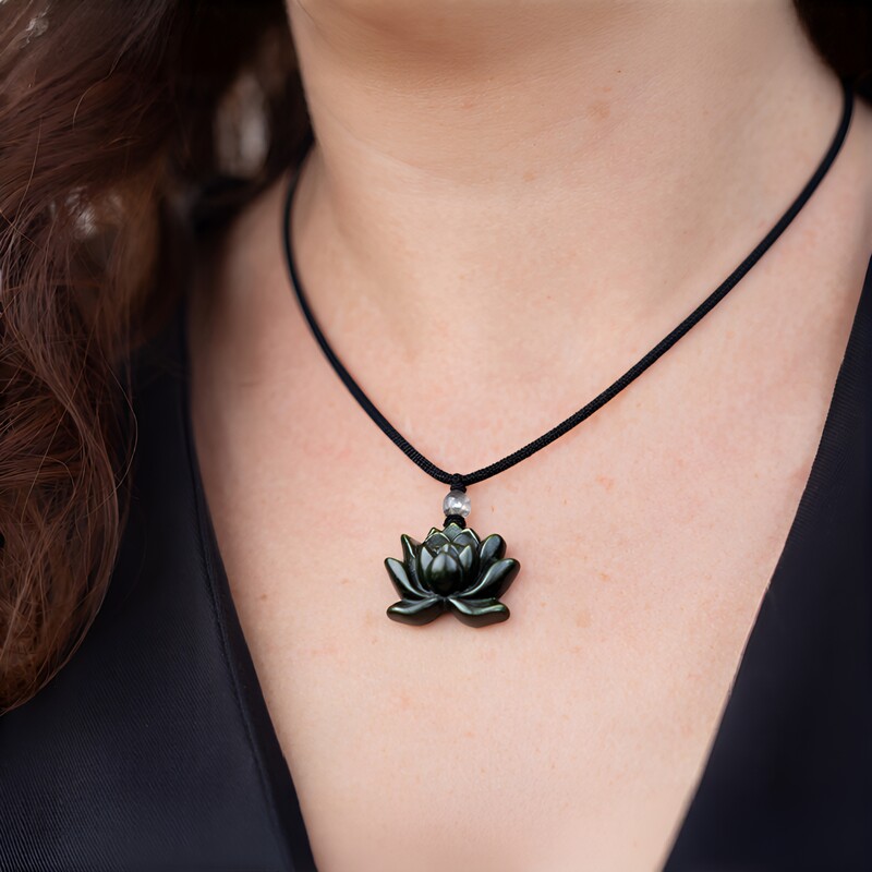 Labradorit-Halskette