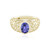 9K AAA Tanzanite Gold Ring (Ornaments by de Melo)