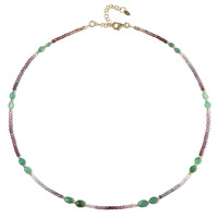 Collier en argent et Spinelle (Riya)