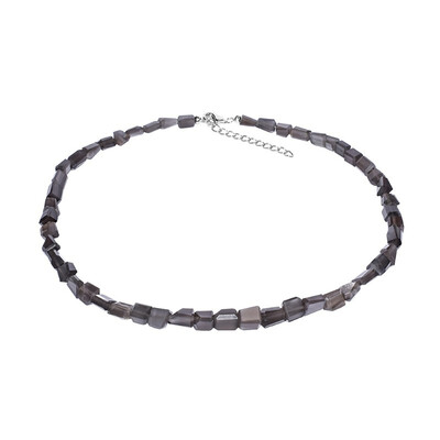 Collier en argent et Pierre de lune argent