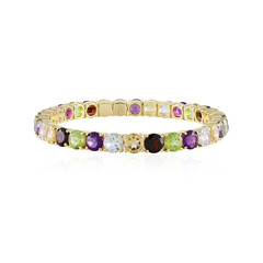 Edelstein-Silberarmband