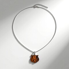 Collana con Occhio di Tigre Dorato