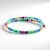 Bracciale in acciaio con Acquamarina Brasiliana (Riya)