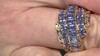 Bague en argent et Tanzanite (Gems en Vogue)