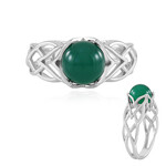 Anello in argento con Onice Verde (de Melo)