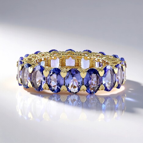 Anello in oro con Tanzanite (de Melo Gold)