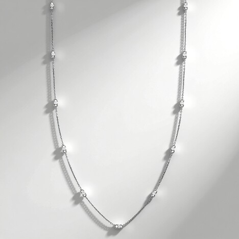 Collana in oro con Diamante I2 (H) (de Melo Gold)