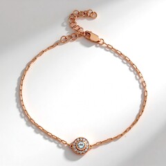 Bracciale in argento con Topazio Blu Svizzero (Adela Silber)