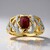 Anello in oro con Rubino Mozambico (Rifkind 1894 Collection)