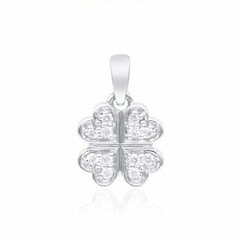 Gouden hanger met Diamanten SI1 (G)