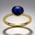 Anello in argento con Lapislazzuli (Adela Silber)