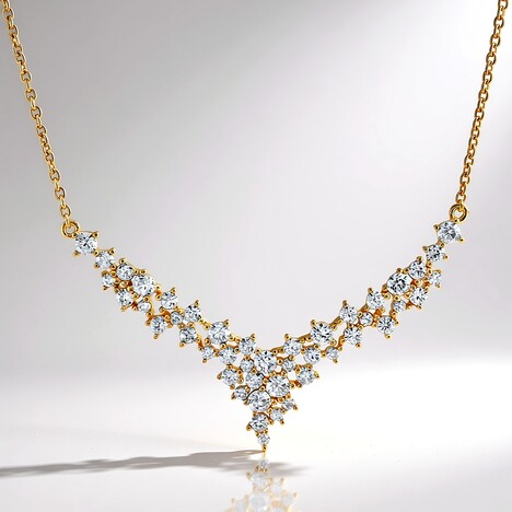 Collana in argento con Zircone