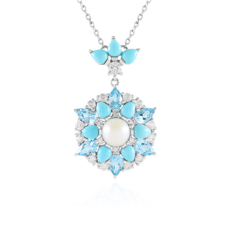 Edelstein-Silbercollier (de Melo Essence)