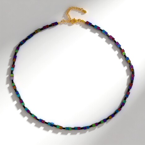 Collana in argento con Ematite Mistica