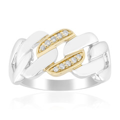 I1 (G) Diamond Silver Ring (Annette)