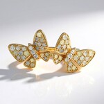 Bague en or et Diamant fancy SI2 (CIRARI)
