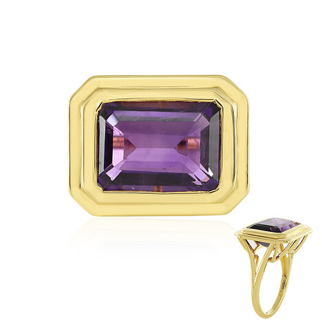 Sibirischer Amethyst-Silberring
