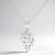 Collana in argento con Topazio Bianco