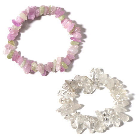 Bracciale con Quarzo Bianco