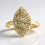 Anello in oro con Diamante Fancy SI2 (CIRARI)