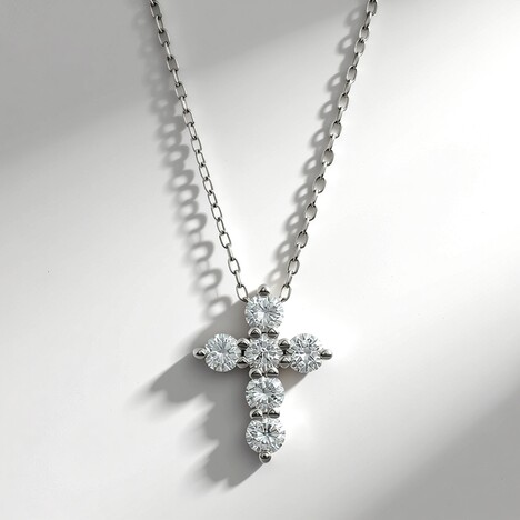 Collana in oro con Diamante SI1 (H) (CIRARI)