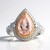 Anello in oro con Morganite AAA (CIRARI)
