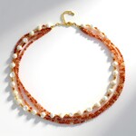 Collana in argento con Pietra del Sole (Riya)