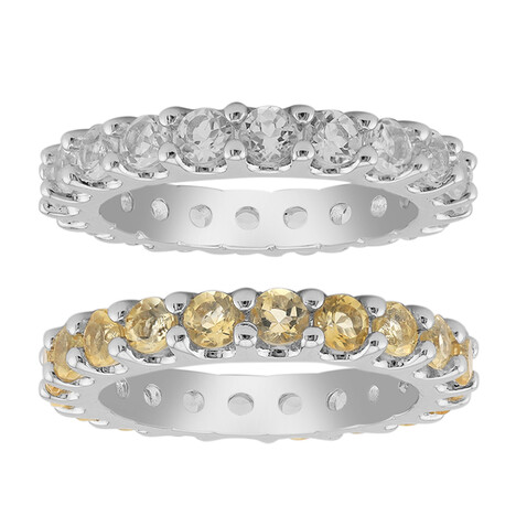 Edelstein-Silberringe