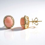 Orecchini in oro con Opale Rosa (CIRARI)