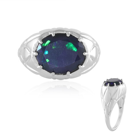 Zilveren ring met een Mezezo opaal (de Melo Essence)