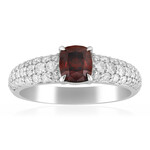 Tansania-Sphalerit-Goldring (de Melo)