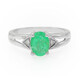Bague en argent et Emeraude de Bahia